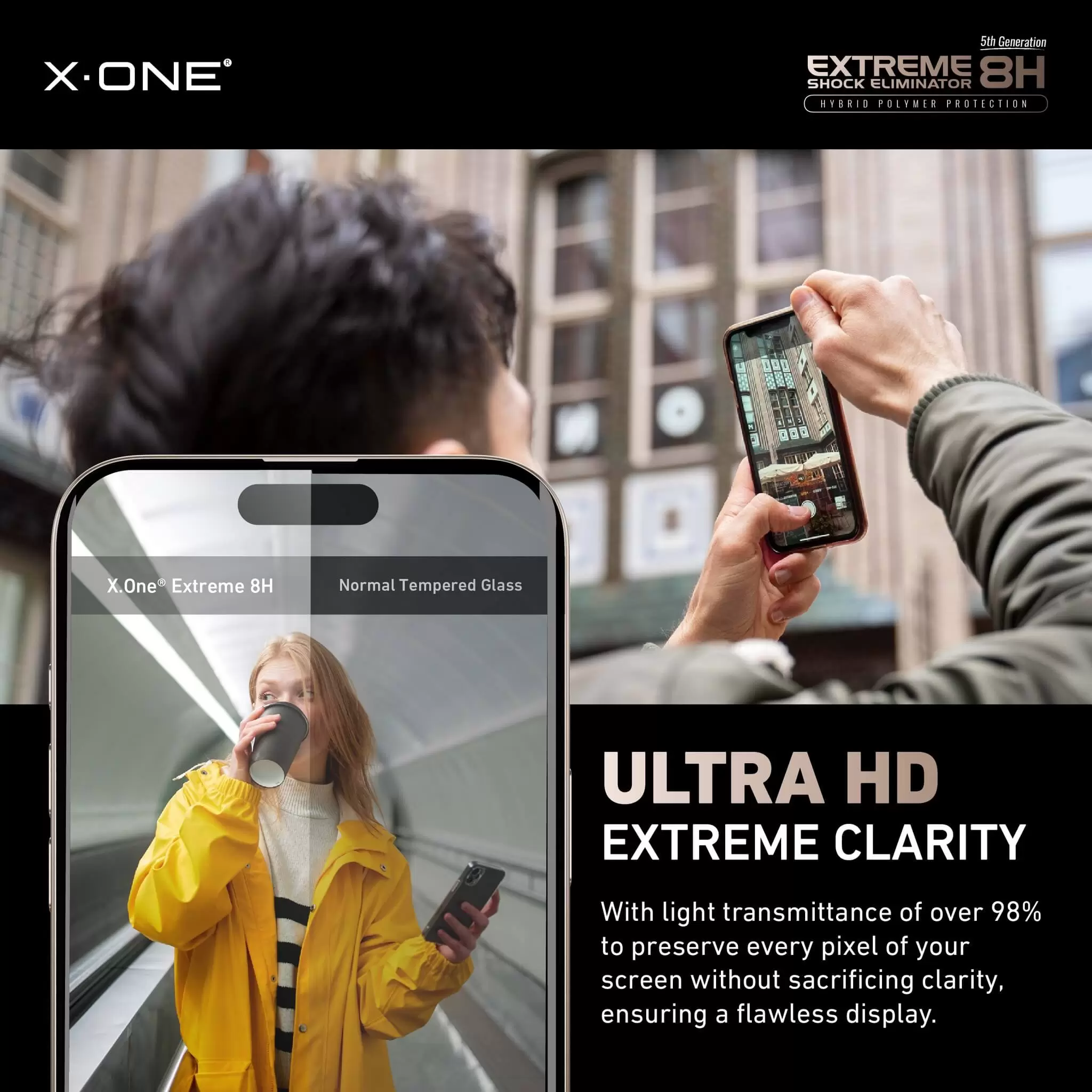 Extreme Shock Eliminator 8H с установочным комплектом &mdash; Clear HD