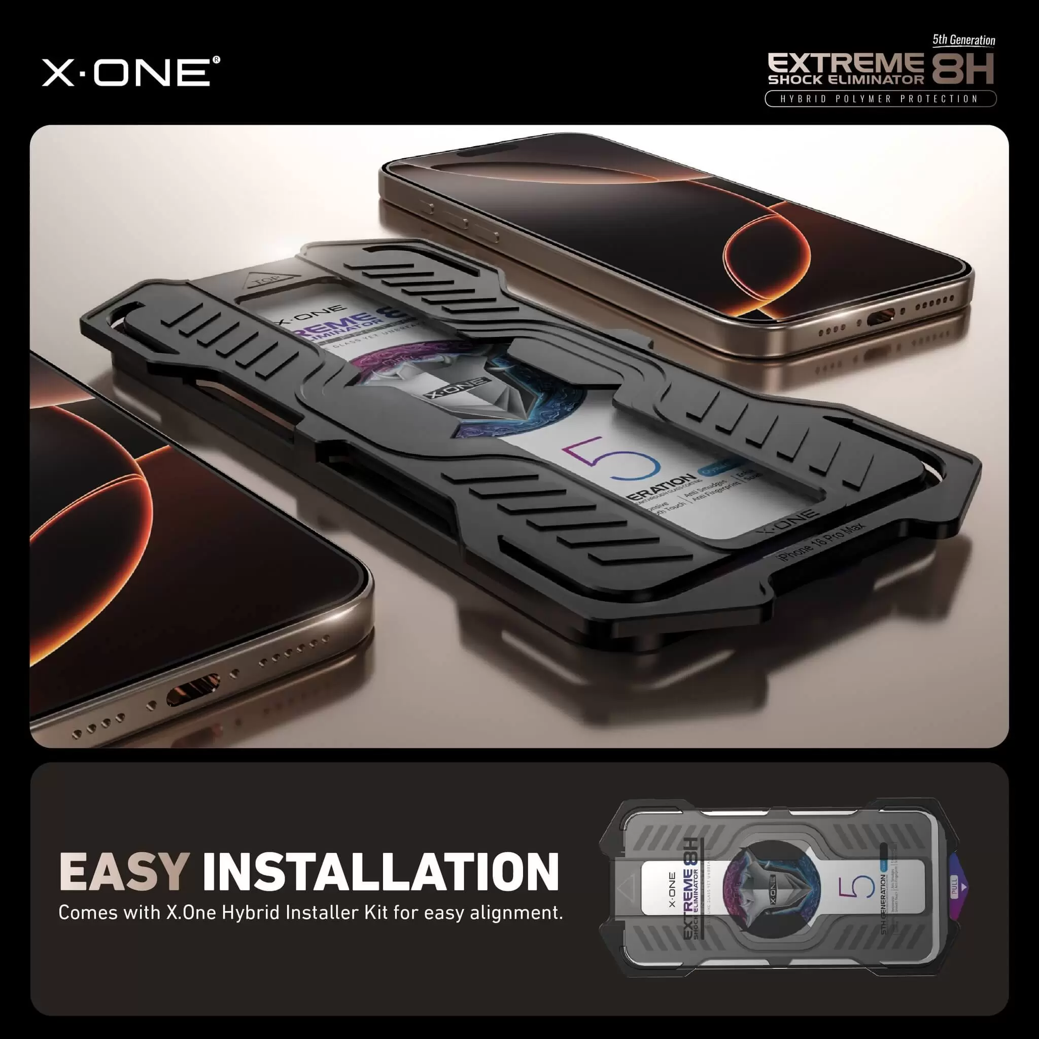 Extreme Shock Eliminator 8H с установочным комплектом &mdash; Clear HD