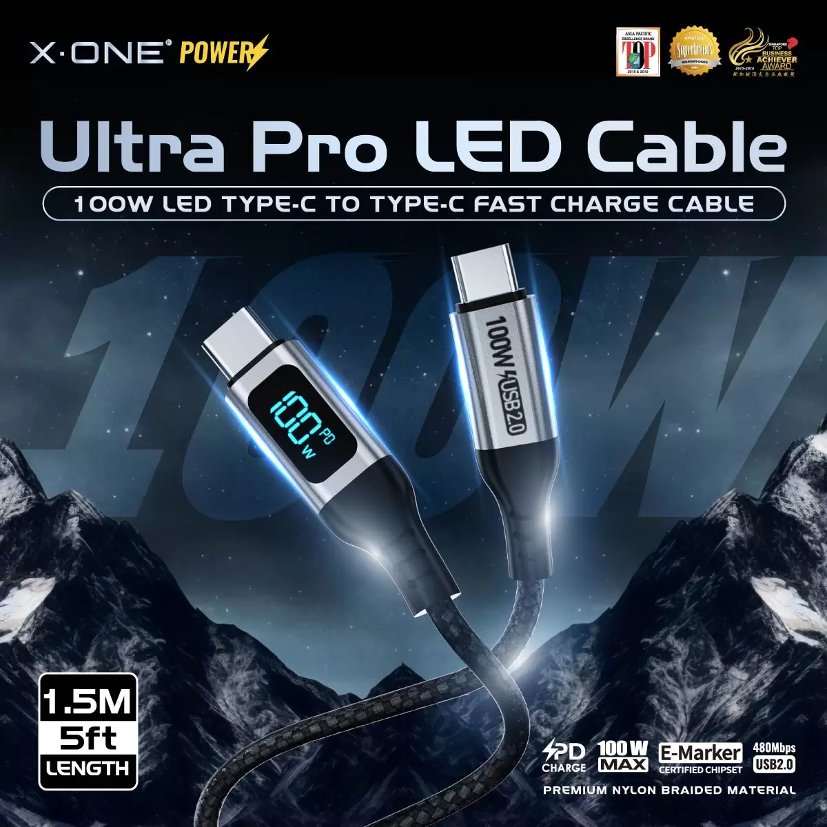 Светодиодный кабель Ultra Pro мощностью 100 Вт